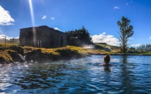 Iceland secret lagoon