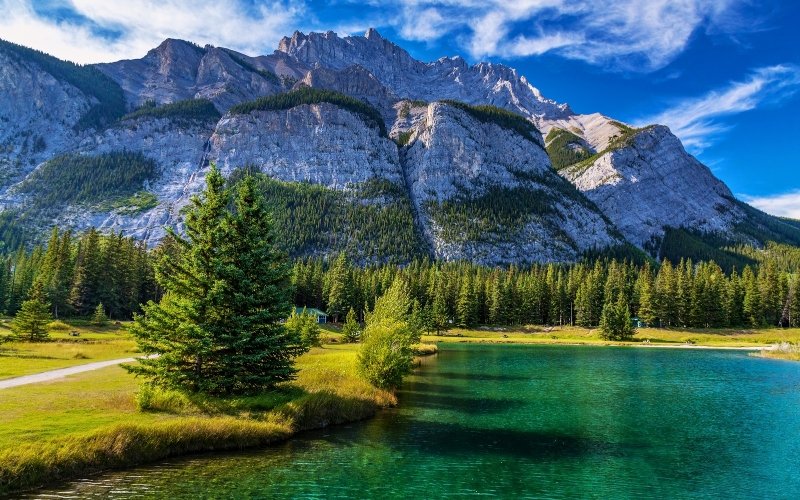 Cascade mountain Banff hike