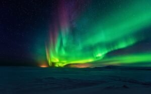 Colors of the Northern Lights