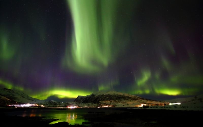 northern lights in tromsø