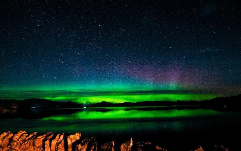 Northern lights Scotland