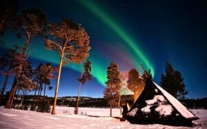 Oulu northern lights