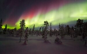 Finland northern lights season