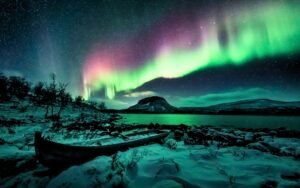 Lapland northern lights